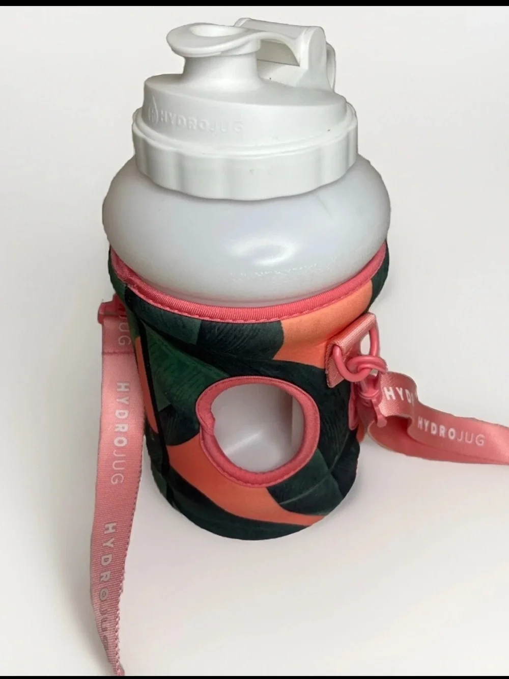HYDRO jug Desb V1 Floral with Hydrojug Sleeve 73 fl.oz. 2.2 Litre BPA/DEHP Free
